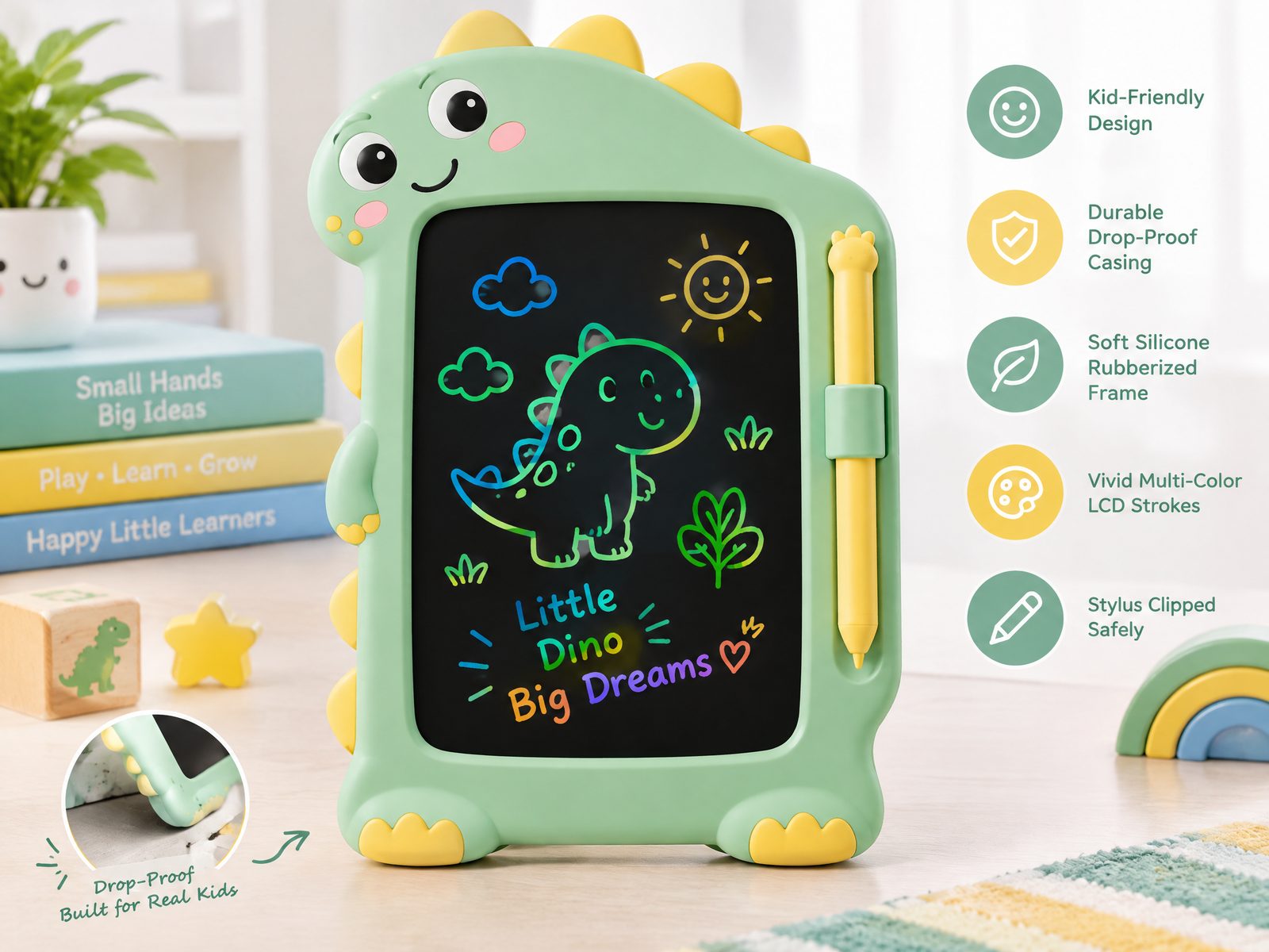 DinoPlay 8.5" 3D Dinosaur